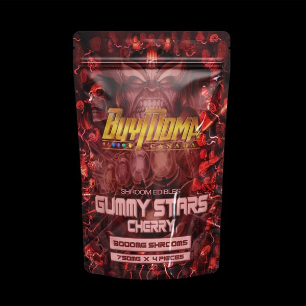 Shroom Gummy Stars - Cherry - 3000MG