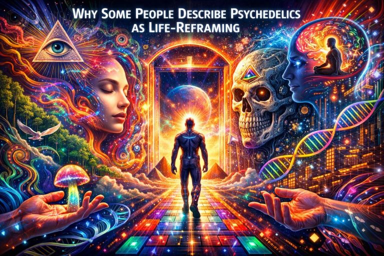 Why Some People Describe Psychedelics as Life-Reframing