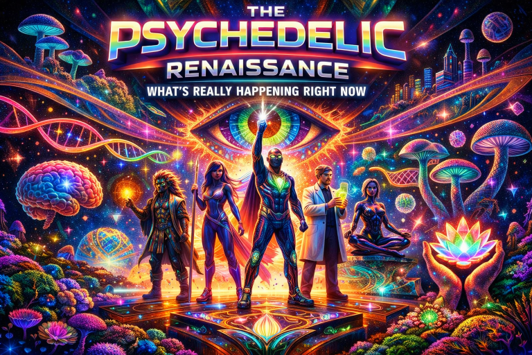 The Psychedelic Renaissance: What’s Really Happening Right Now