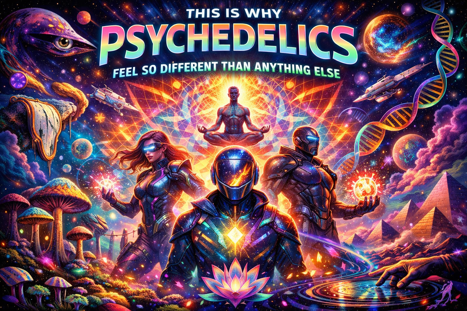 This Is Why Psychedelics Feel So Different Than Anything Else - Molly Canada