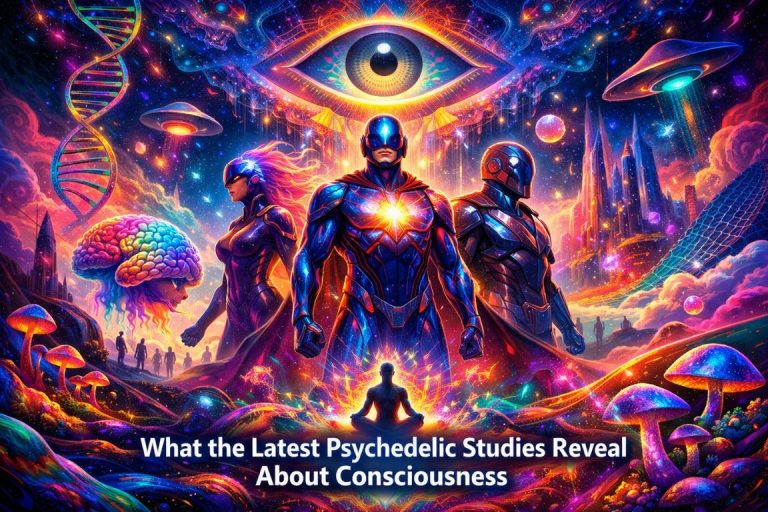What the Latest Psychedelic Studies Reveal About Consciousness