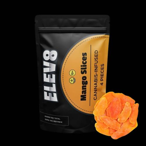 Elev8 – 200mg THC Mango Slices
